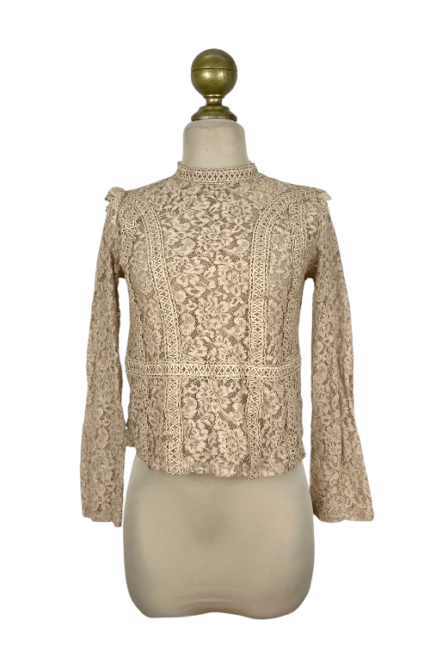 Blusa Zara Beige