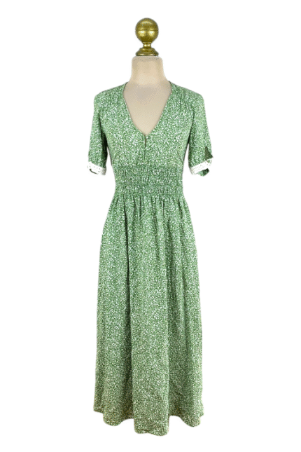 Vestido Zara Verde