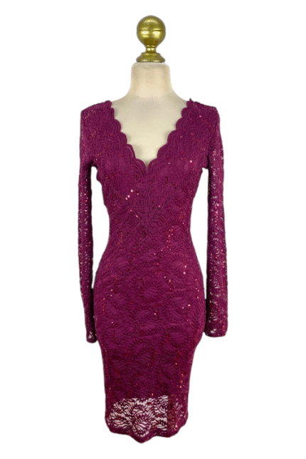 Vestido Ivonne Vino