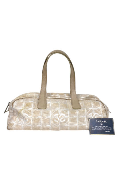Bolsa Chanel Travel Line Beige