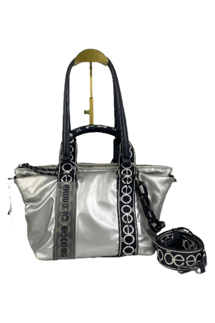 Bolsa Cloe Plateado