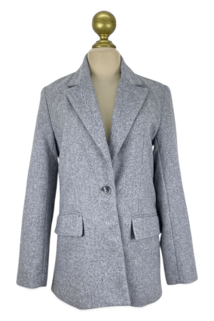 Abrigo Zara Gris