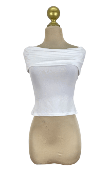 Top Pull & Bear Blanco