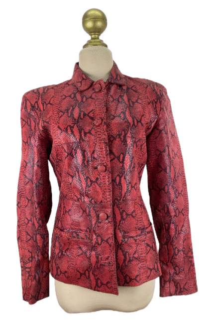 Chamarra Sarah Bustani Rojo