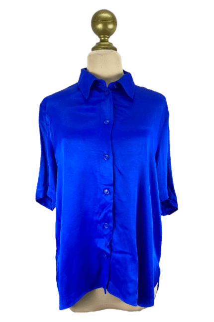 Camisa Zara Azul
