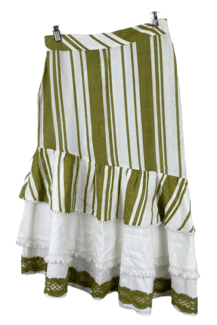 Falda Uterque Verde