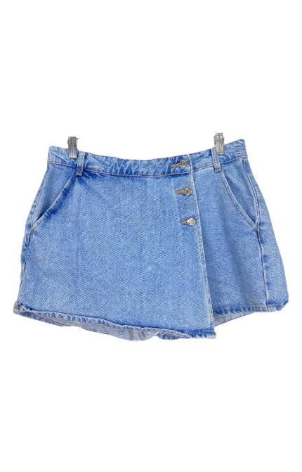 Falda Short Zara Denim