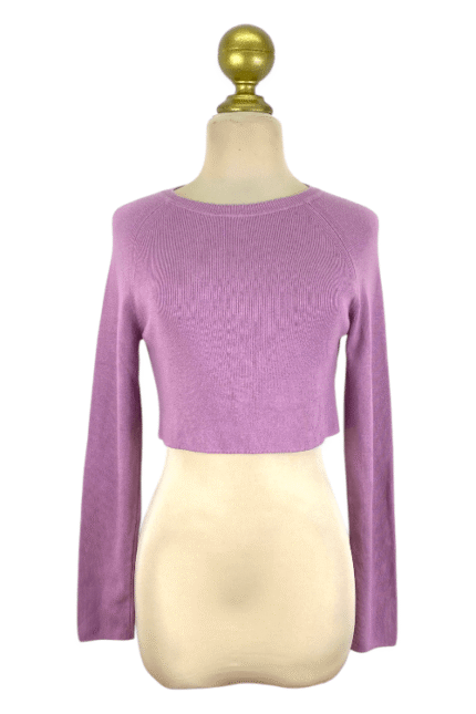 Suéter Pull & Bear Morado