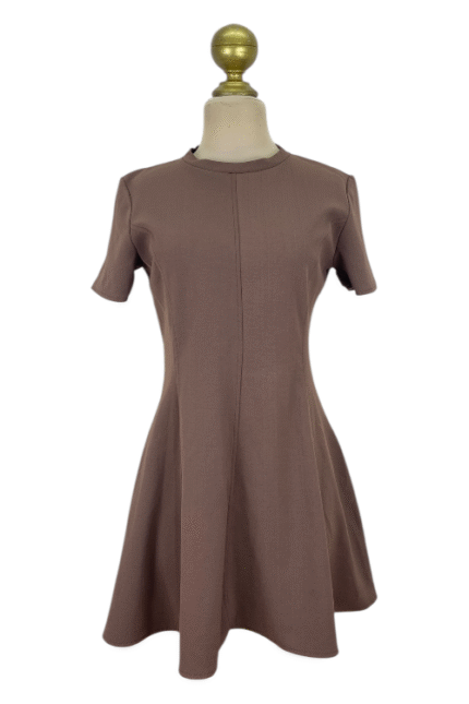 Vestido Zara Café