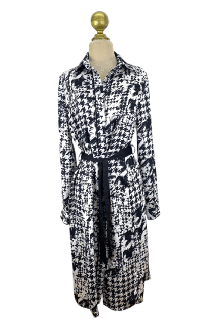 Vestido Punto Roma Negro