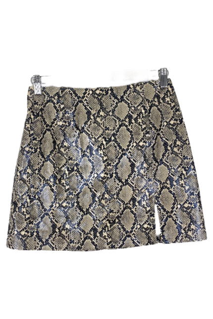 Falda Zara Animal Print